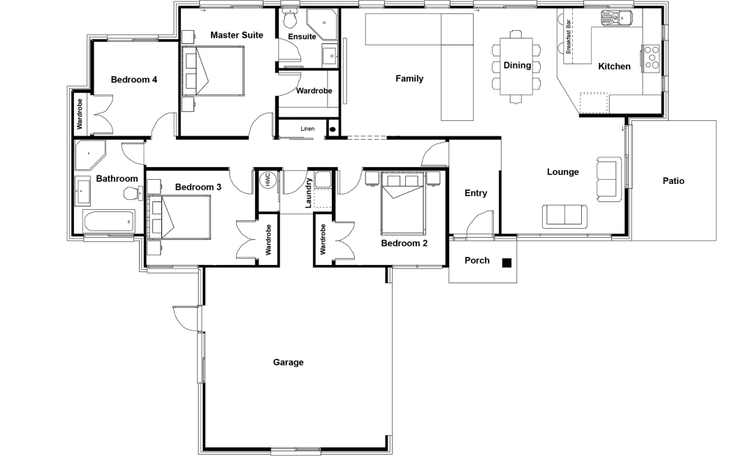Orewa Charity Home floor plan